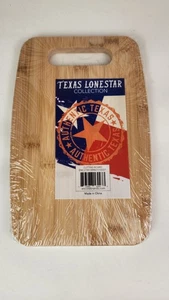 Texas State Bambus Schneidebrett - Metzgerblock, Lone Star Küchendeko - Bild 1 von 5