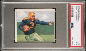 Bowman #9 Tony Canadeo 1950 RC PSA 5 Green Bay Packers Salón de la fama Gonzaga - Imagen 1 de 1