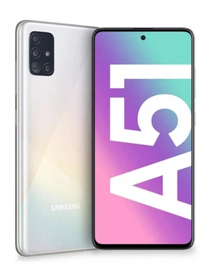 Samsung Galaxy A51 128GB Unlocked Prism Crush White - UK Model - VERY GOOD A - Image 1 of 4