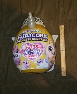 Rainbocorns Fairycorn Princess Surprise by ZURU- White Crown White Wings Yellow - Picture 1 of 2