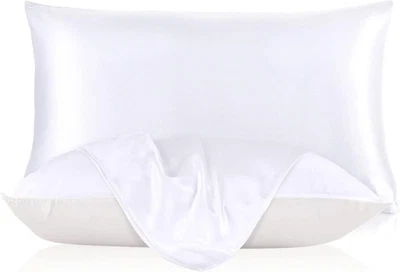 Funda de Almohada de Seda Natural LILYSILK para Cabello y Piel con Algodón Parte Inferior Estándar Foto 1 de 4