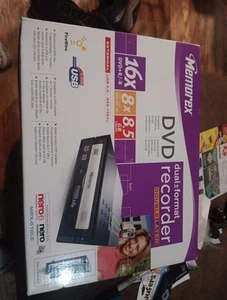 MEMOREX EXTERNAL DVD RECORDER Light Scribe MULTI FORMAT 2.0 USB - Photo 1/3