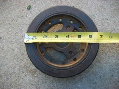 1960-1964 Ford Fairlane Galaxie Thunderbird RARE Crankshaft Pulley C0AE-6316-B - Image 1 of 4