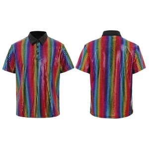 Jungen T-Shirt Ball Tops Kostüm Shirt Vintage Daily Disco Retro Tanz Freizeit 80er 70er - Bild 1 von 13