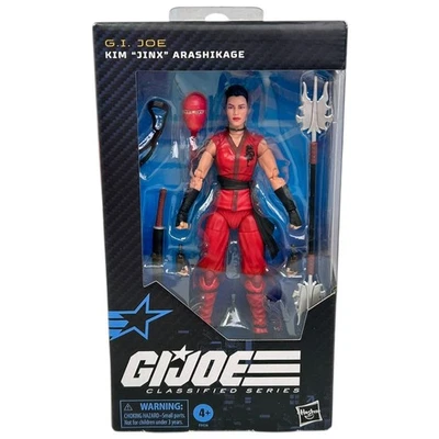 GI Joe Classified Series Jinx Kim Arashikage 6" Action Figure 2024 Hasbro Sealed - Image 1 of 4