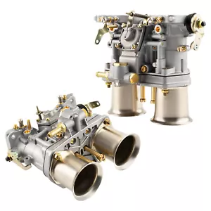 2PCS Front Carb Carburetor w/gaskets 40IDF 40 IDF For Fiat VW Car Truck 2 Barrel - Picture 1 of 12