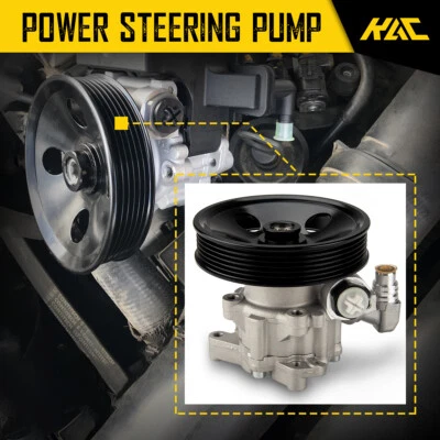 For 99-05 Mercedes-Benz ML320 350 430 500 ML55 AMG Power Steering Pump W/ Pulley - Image 1 of 4