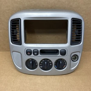 2002-2007 Ford Escape Mercury Mariner Heater Control Switch Dash Trim Panel - Picture 1 of 14
