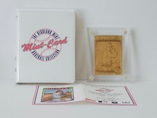 1975 TOPPS GEORGE BRETT BRONZE BASEBALL CARD - HIGHLAND MINT - #1193/5000!
