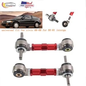 Rear Adjustable Camber Control Arm Kit For Honda Civic 1988-2000/CR-V 97-01 - Picture 1 of 9