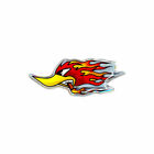 Sticker 3D Woodpecker Flames HQ