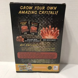 Kit de cultivo de cristal vintage Espécimen de aragonita real Descubre con Dr. Cool NIB - Imagen 1 de 6