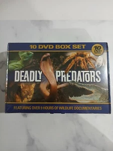 Deadly Predators Dvd Box Set Wildlife Documenty Region Free Brand New & Sealed - Picture 1 of 5