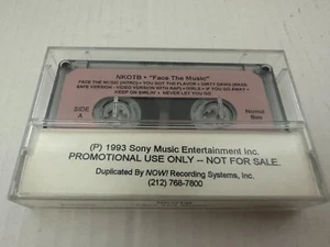 New Kids on the Block Face the Music Advanced Copy Cassette 1993 Promo - Picture 1 of 2