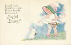EASTER - Bright Skies Sparkling Eyes Pretty Bonnet Posies On It Joyful Easter