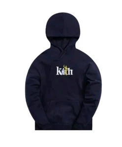 KITH x Star Wars "Droid" Serif Nocturnal Hooded Sweatshirt Hoodie Men's size L - Picture 1 of 3