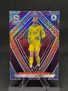 David de Gea 2020-21 Chronicles Spectra Purple Mojo Prizm #17 Manchester United - Imagen 1 de 2