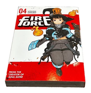 Fire Force Vol 4 Manga di Atsushi Ohkubo | Libro in brossura inglese | Kodansha - Foto 1 di 2