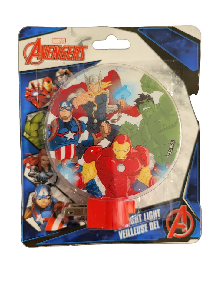 Intertek LED Night Light with Manuel On/Off Switch - Marvel Avengers  - Image 1 of 1