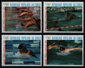 Kongo-Brazzaville 1987 - Mi-Nr. 1076-1079 ** - MNH - Olympia - Bild 1 von 1