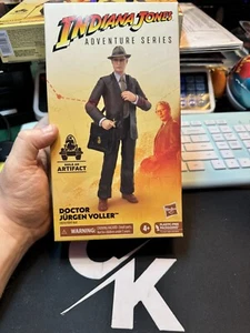 Hasbro Indiana Jones Adventure Series Doctor Jurgen Voller Action Figure SEALED - Picture 1 of 3