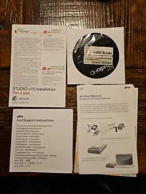 Pinnacle StudioHD Version 15 Software DVD W/Activation Key - Image 1 of 4