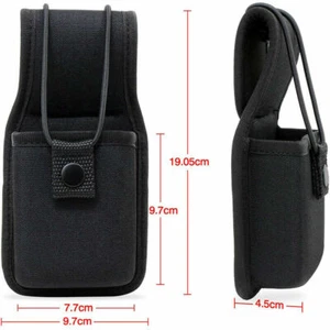 Universal Radio Case Two Way Radio Holder Pouch For Walkie Talkies Motorola US - Picture 1 of 9