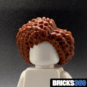 Lego New Brown Minifigure Hair Bubble Style Afro Coiled Lot of Hair Female - Picture 1 of 5