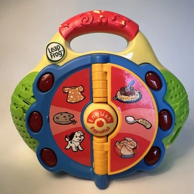 LEAP FROG 2007 PHONICS RADIO, TALKING LEARNING MUSIC BILINGUAL English & Espanol - Image 1 of 4