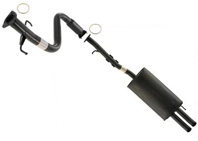 Se adapta a Acura RL 1996-2004 3,5 L V6 tubo medio y sistema de escape silenciador trasero Foto 1 de 4