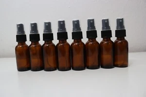 Amber Spray Bottle 1 oz Set of 8 (73) - Picture 1 of 4