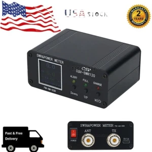 1.8M-54MHz CQV-SWR120 Colour LCD Display Digital SWR & Power Meter+Type-C Port T - Picture 1 of 7