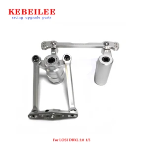 KEBEILEE CNC Alu7075 Servo Steering Bell Crank Kit Upgrade Losi DBXL E2.0 1/5 - Picture 1 of 20