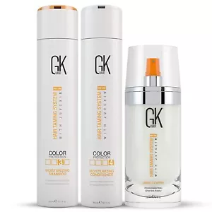GK HAIR Moisturizing Shampoo and Conditioner 1000ml and Leave in Spray 120ml - Picture 1 of 8