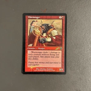 Kriegstreiber Foil Mercadian Masques Rot Uncommon Magic The Gathering Karte - Bild 1 von 4