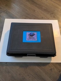 Sega Saturn Console Blockbuster Rental Case / Vintage 90s System Travel Case 