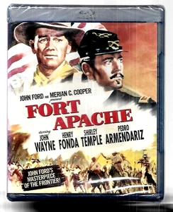 Fort Apache (Blu-ray, 1948, Full Screen) New & Sealed John Wayne Henry Fonda - Imagen 1 de 2