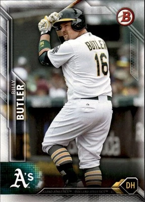 2016 Bowman #63 Billy Butler Oakland Athletics - Image 1 of 2