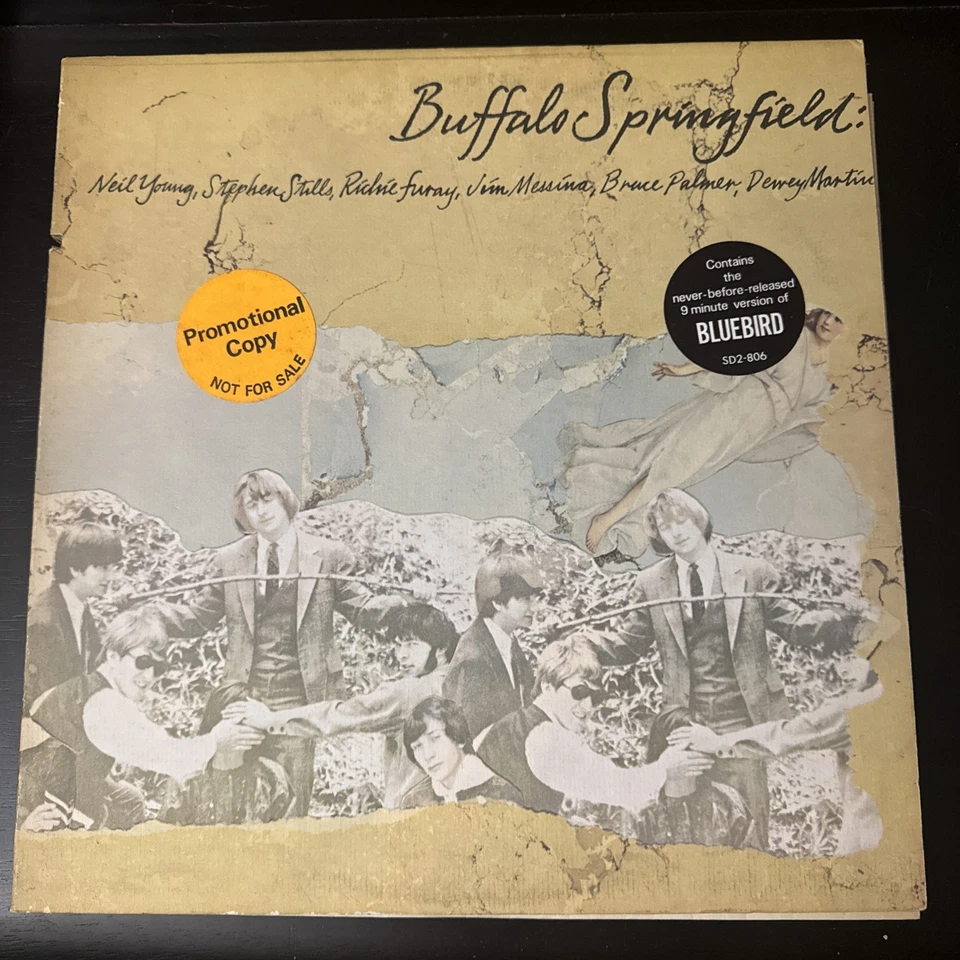 Near Mint Buffalo Springfield self-titled double album gatefold ATCO 1973 promo - Image 1 of 4