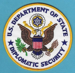 U.S. DEPARTMENT OF STATE DIPLOMATIC SECURITY PATCH - Picture 1 of 1