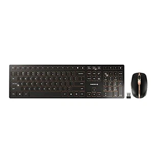 Cherry Wireless Keyboard And Mouse Set Bluetooth Rechargeable Desktop Combo B... - Picture 1 of 4