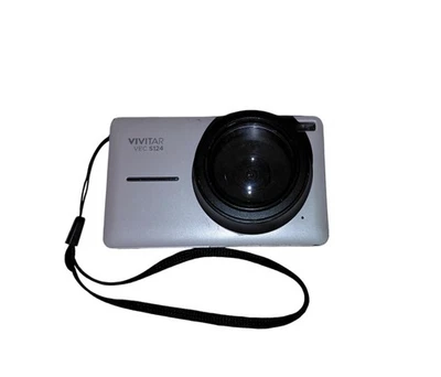 Vivitar VEC S124 Digital Camera w/Toshiba 4G SD Card & Charger - Image 1 of 4