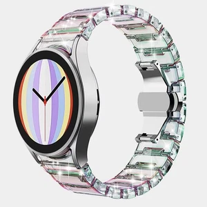 Bracelet 0 25/32in From PC for Samsung Galaxy Watch 5 4 Smart IN Clear Stained - Photo 1 sur 5