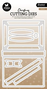 Studio Light Metal Cutting Dies Christmas Present CD1025 - Picture 1 of 4
