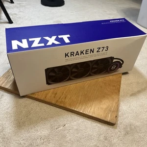 NZXT Kraken Z73 360mm AIO Liquid CPU Cooler Black LCD 60mm Screen Water cooling - Bild 1 von 11