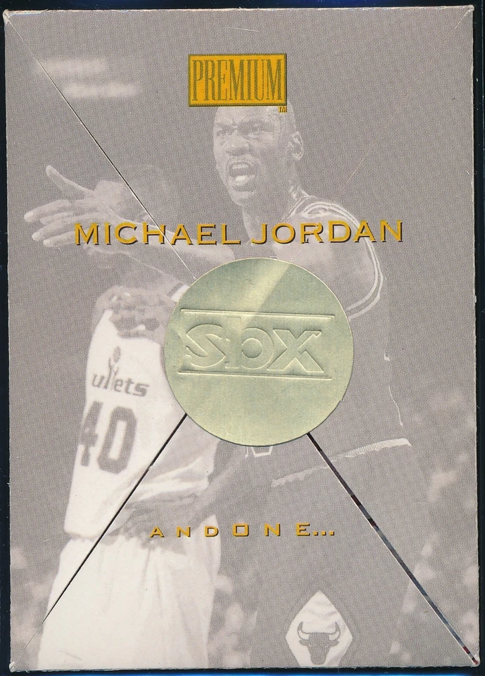 Skybox Premium Michael Jordan 1997-98 y una tarjeta insertada #10 Foto 1 de 1