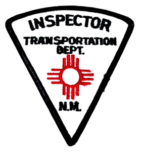 NEW MEXICO - TRANSPORT DEPT-INSPECTOR - NM Police Patch SUN SYMBOL 2S - Bild 1 von 1