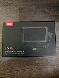 ESDDI F5 4K On Camera Monitor 5 Inch Screen - Picture 1 of 7