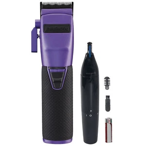 BaBylissPro PI BOOST+ Influencer Cordless Clipper FX870 + Nose Trimmer NT1605/60 - Picture 1 of 9