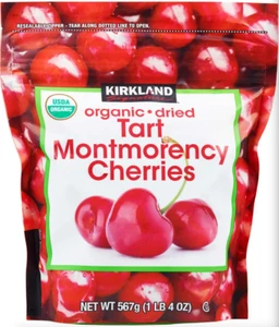 (Buy 2+ Save)_Kirkland Signature Organic Dried Tart Montmorency Cherries, 20oz - Picture 1 of 2